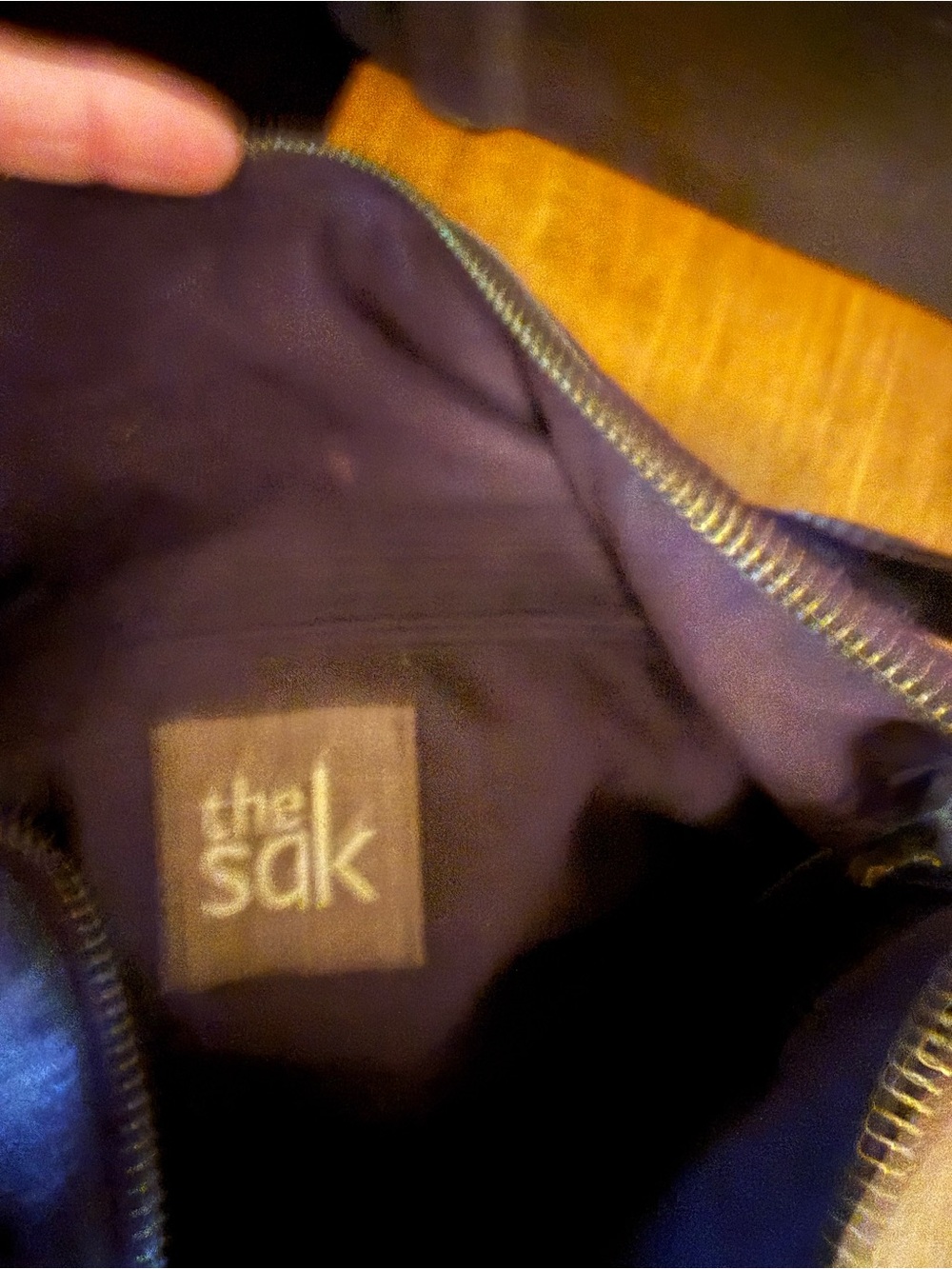 The Sak Deep Plum Leather Hobo Shoulder Bag - Picture 2 of 5
